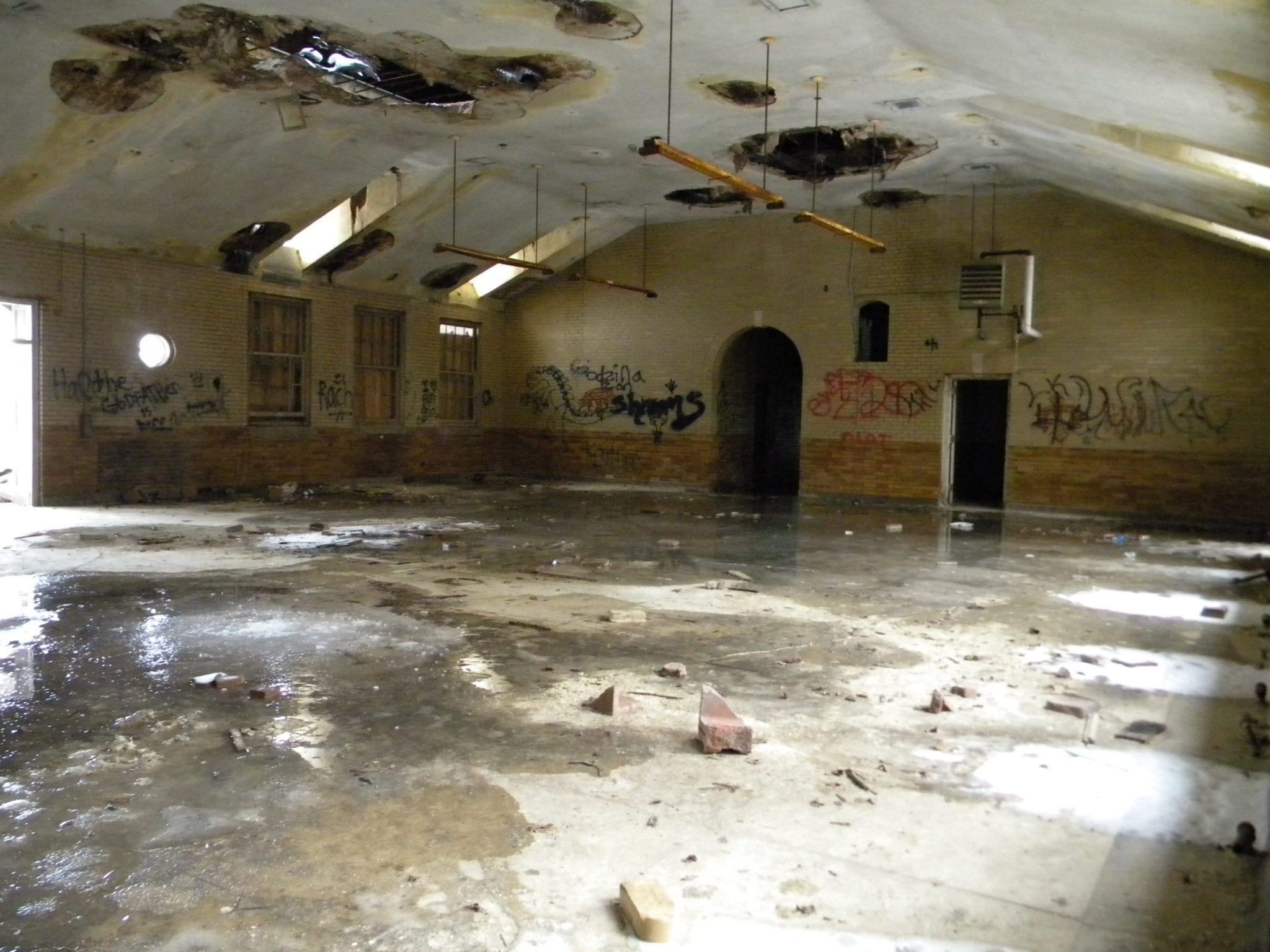 Inside Morgan Cottage - Manteno State Mental Hospital